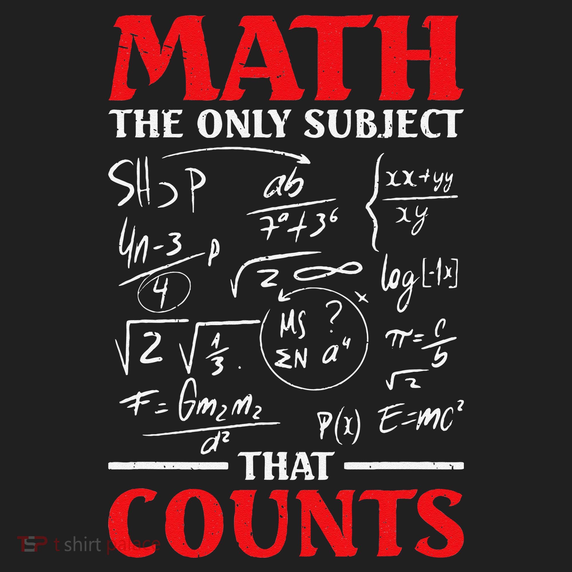 Math Teacher Math The Only Subject That Counts Tumbler