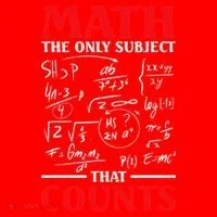 Math Teacher Math The Only Subject That Counts Santa Hat thumb 1