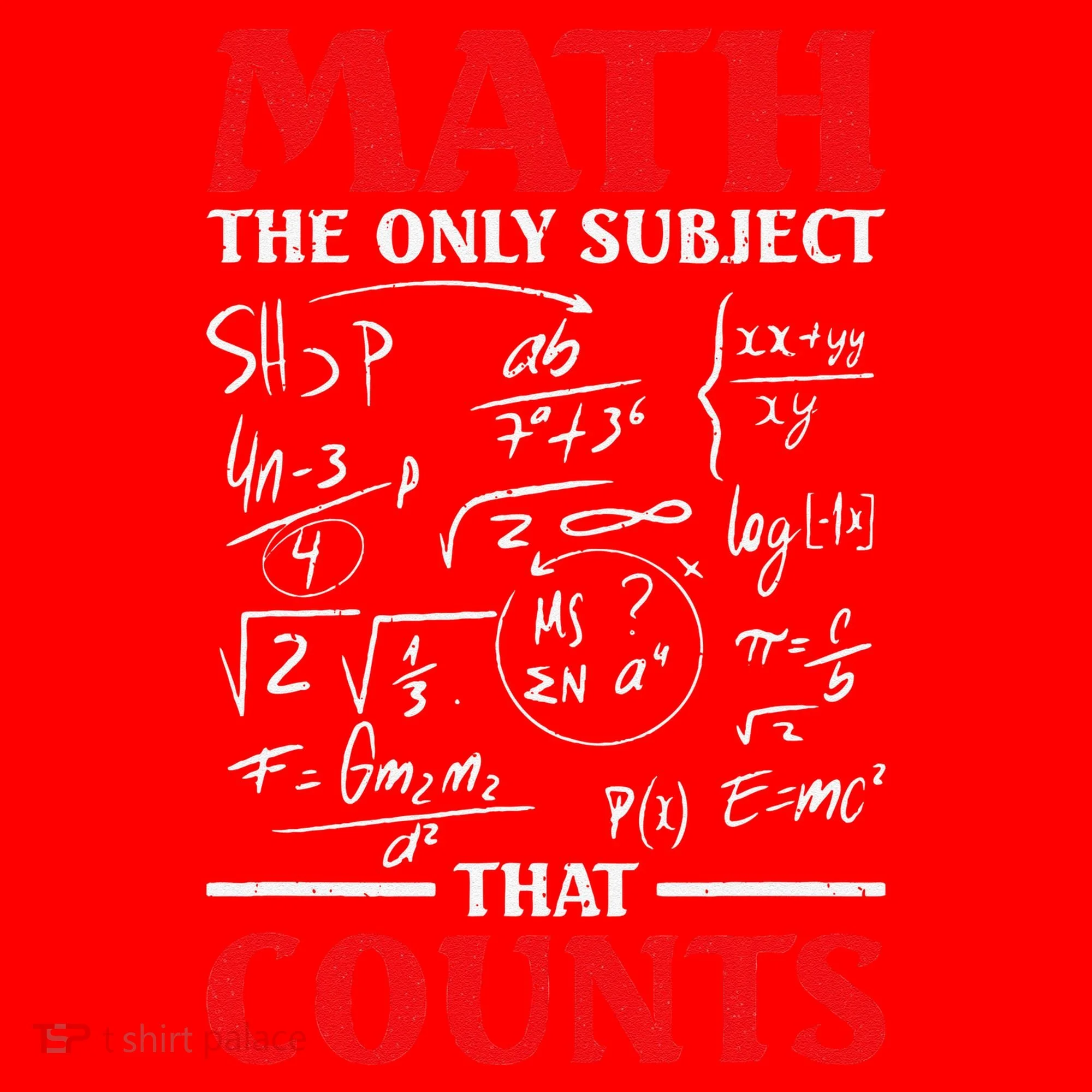Math Teacher Math The Only Subject That Counts Santa Hat