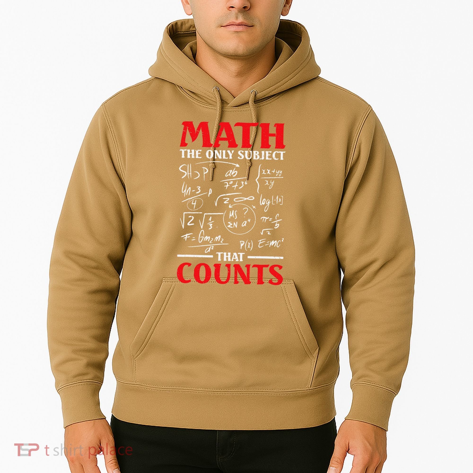 Math Teacher Math The Only Subject That Counts Hoodie