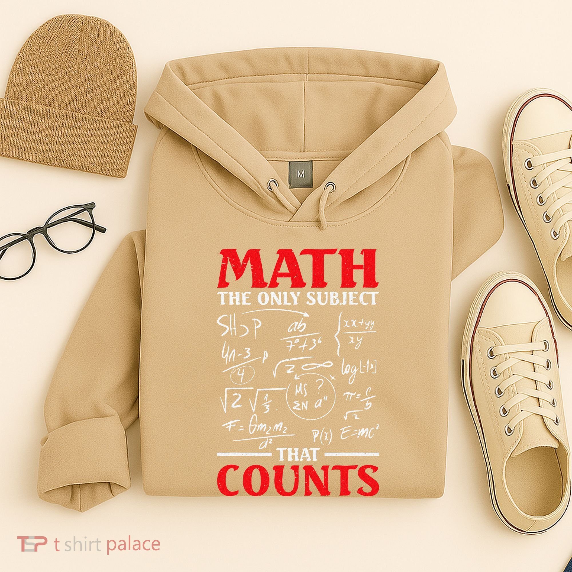 Math Teacher Math The Only Subject That Counts Hoodie