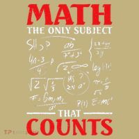 Math Teacher Math The Only Subject That Counts Long Sleeve Shirt thumb 2