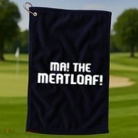 Ma The Meat Loaf! Funny Mom Cooking Golf Towel thumb 1