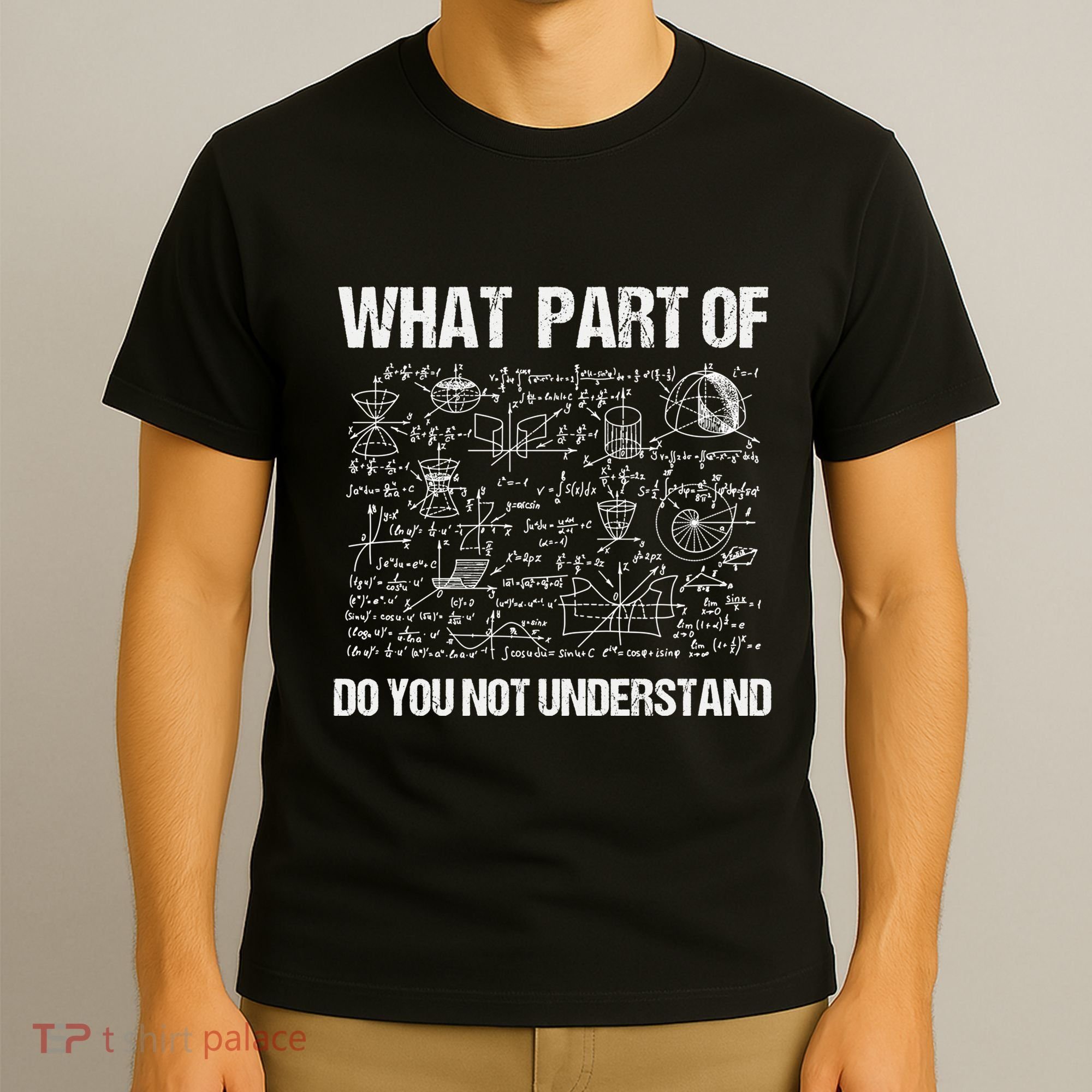 Math Teacher Meaningful Gift Funny Saying Mathematics Quote Teachers Gift T-Shirt