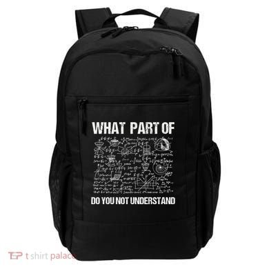 Math Teacher Meaningful Gift Funny Saying Mathematics Quote Teachers Gift Backpack