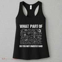 Math Teacher Meaningful Gift Funny Saying Mathematics Quote Teachers Gift Women's Tank Top thumb 3