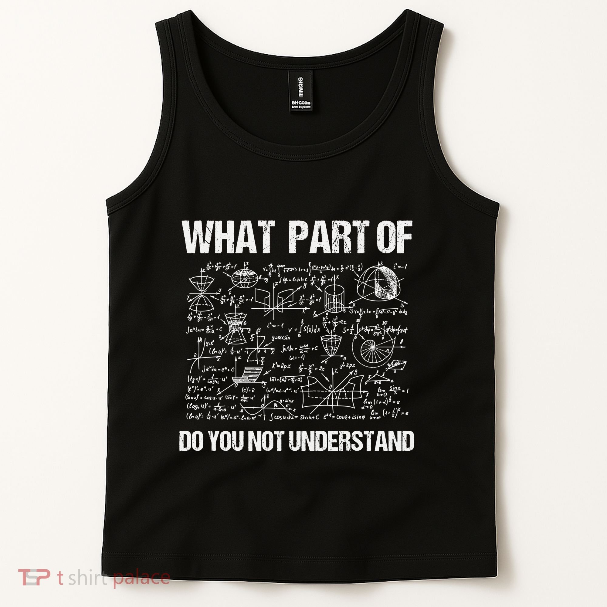 Math Teacher Meaningful Gift Funny Saying Mathematics Quote Teachers Gift Tank Top