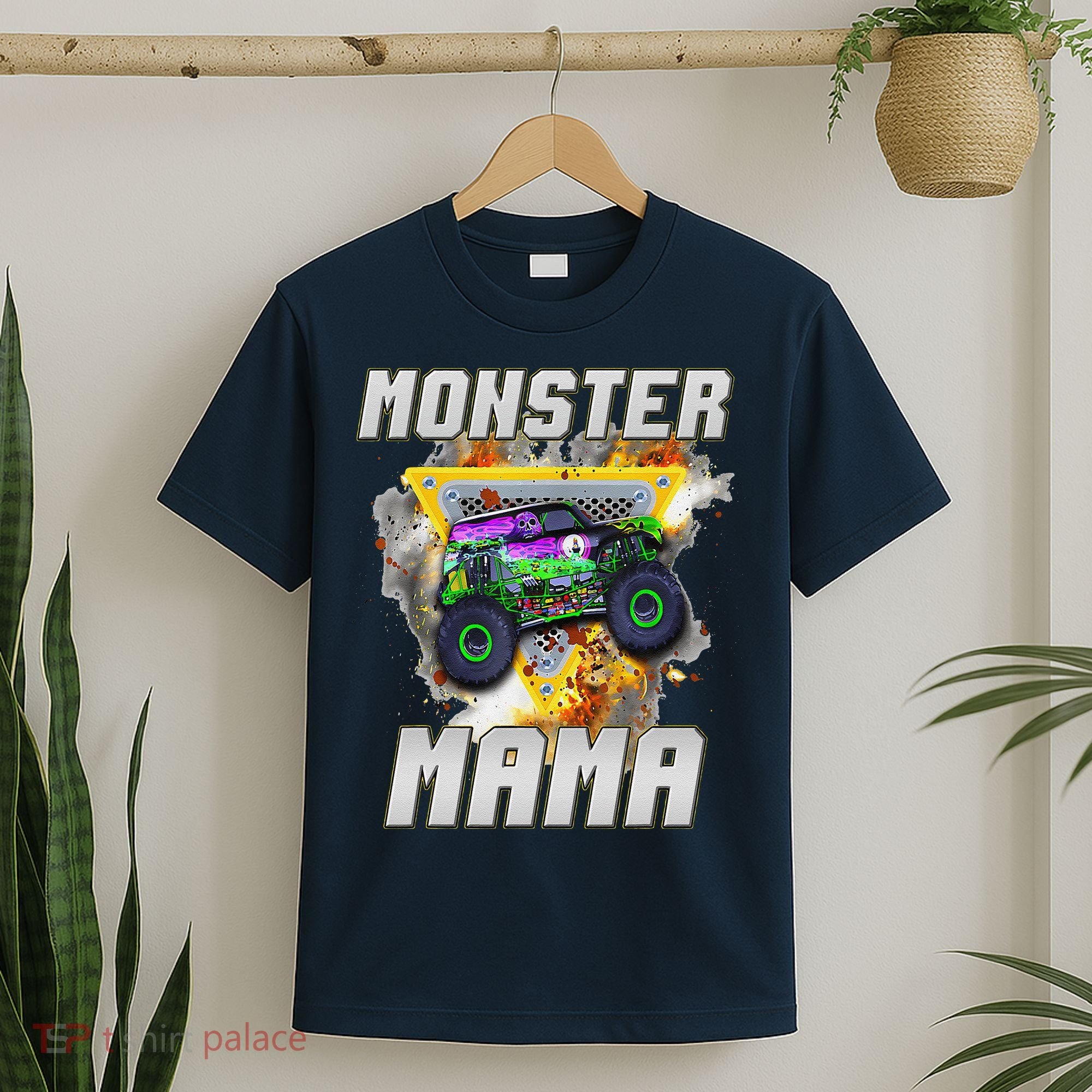Monster Truck Mama Monster Truck Are My Jam Truck Lovers T-Shirt