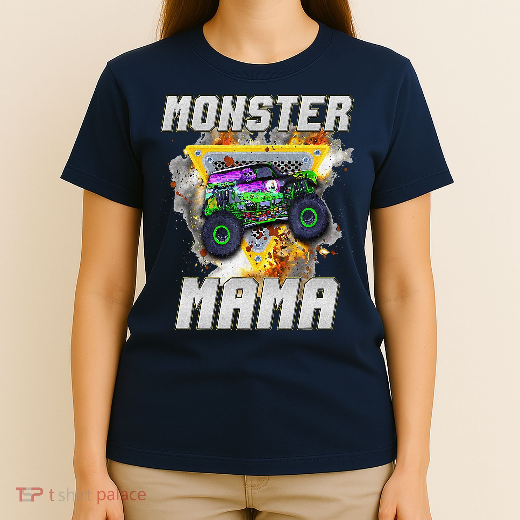 Monster Truck Mama Monster Truck Are My Jam Truck Lovers T-Shirt
