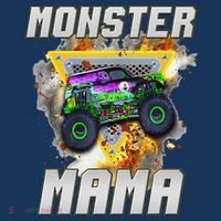 Monster Truck Mama Monster Truck Are My Jam Truck Lovers T-Shirt thumb 7