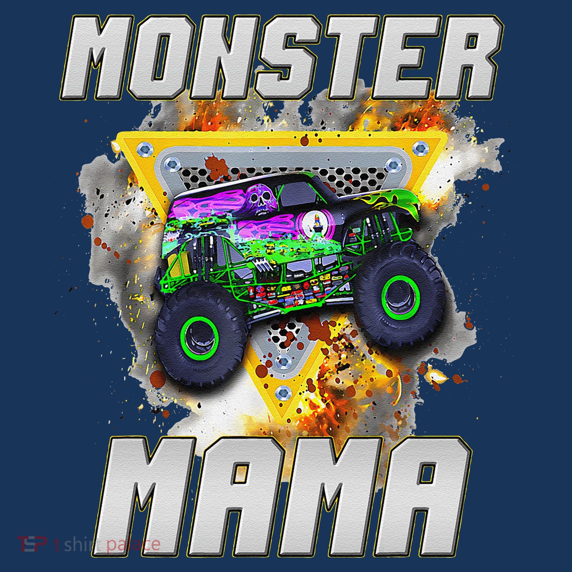 Monster Truck Mama Monster Truck Are My Jam Truck Lovers T-Shirt