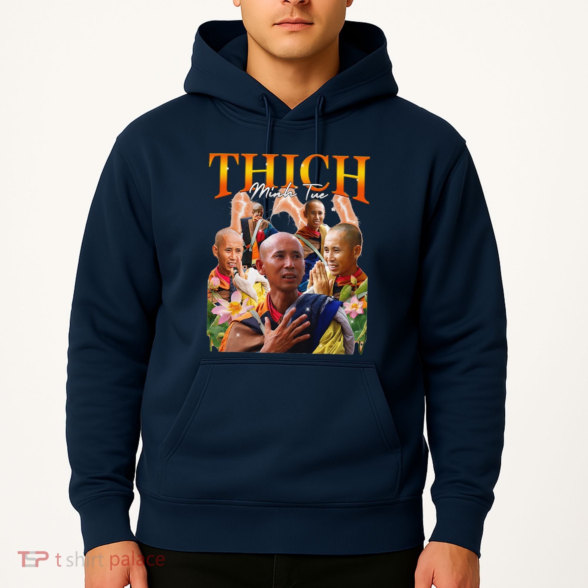 Monk Thich Minh Tue Bootleg Hoodie