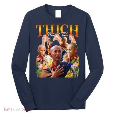 Monk Thich Minh Tue Bootleg Long Sleeve Shirt