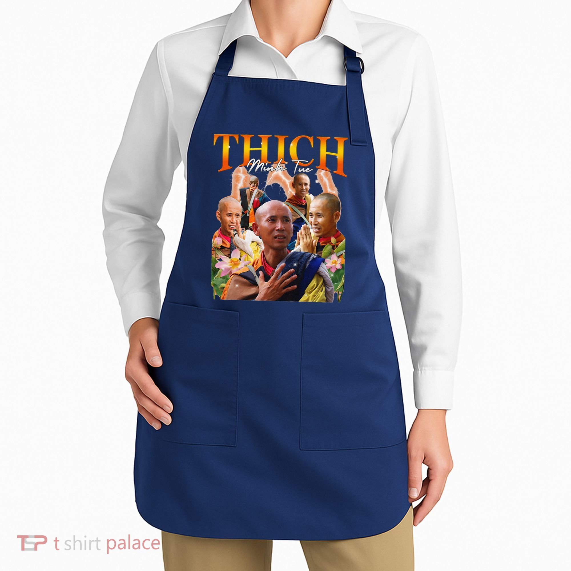 Monk Thich Minh Tue Bootleg Apron