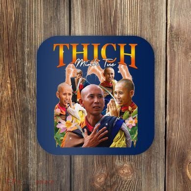 Monk Thich Minh Tue Bootleg Coaster