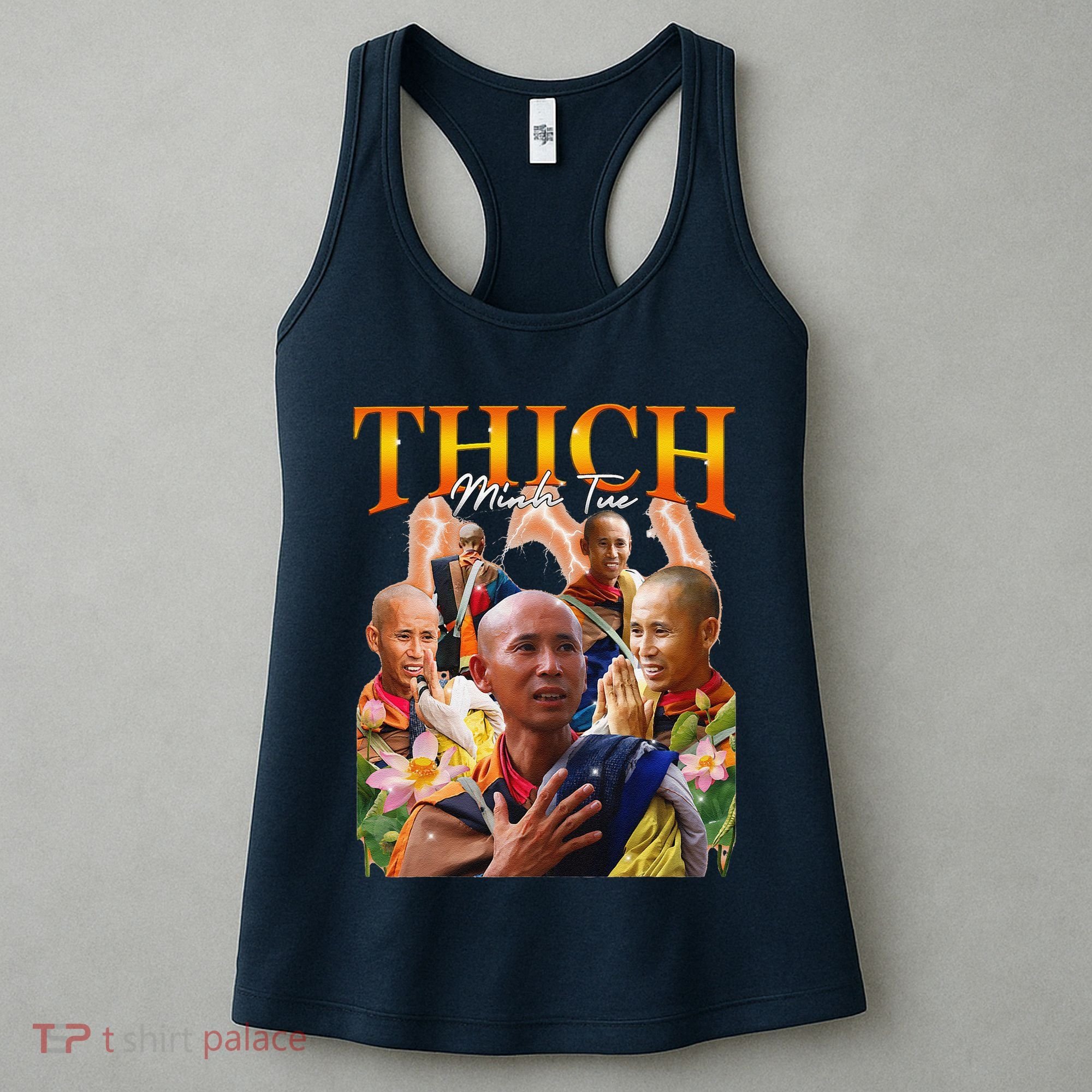 Monk Thich Minh Tue Bootleg Women's Tank Top