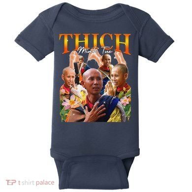 Monk Thich Minh Tue Bootleg Baby Bodysuit
