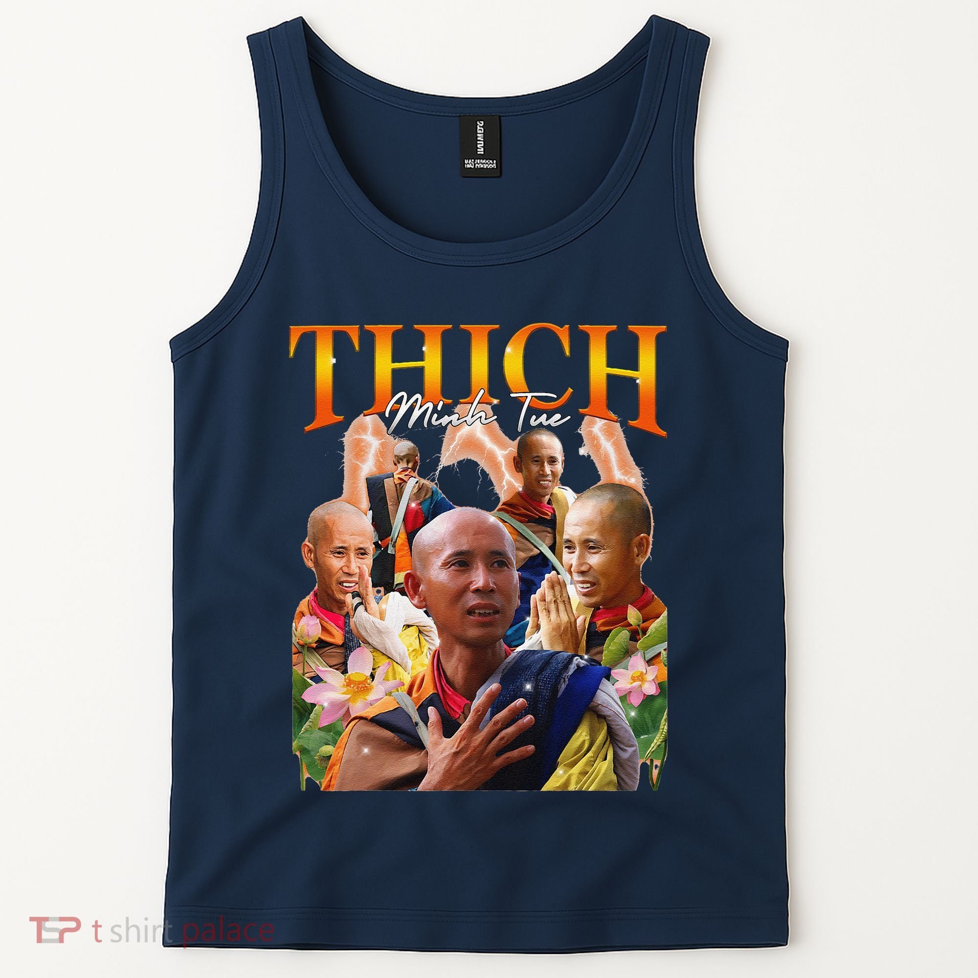 Monk Thich Minh Tue Bootleg Tank Top