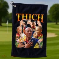 Monk Thich Minh Tue Bootleg Golf Towel thumb 1