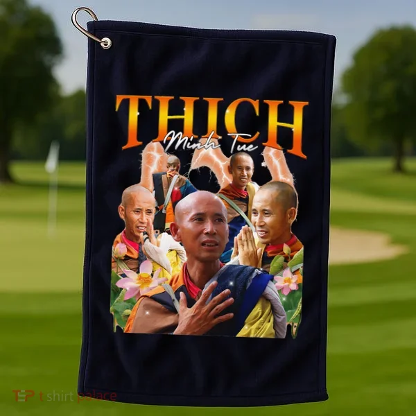 Monk Thich Minh Tue Bootleg Golf Towel