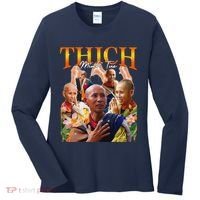 Monk Thich Minh Tue Bootleg Women's Long Sleeve Shirt thumb 0