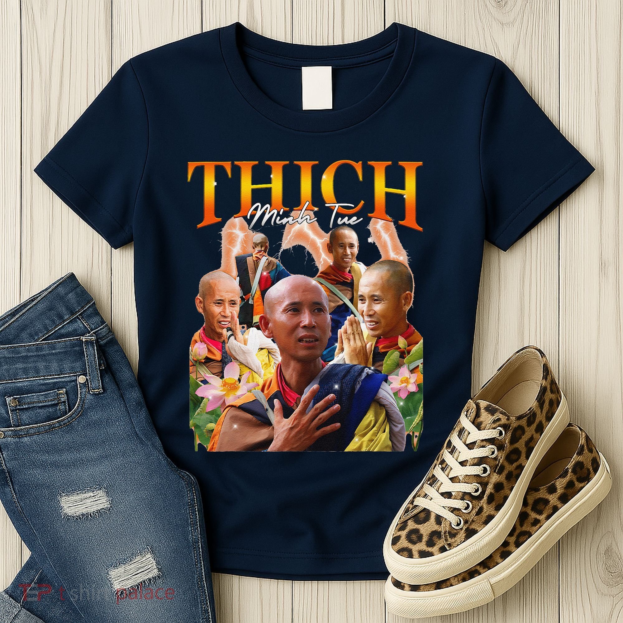 Monk Thich Minh Tue Bootleg Women's T-Shirt
