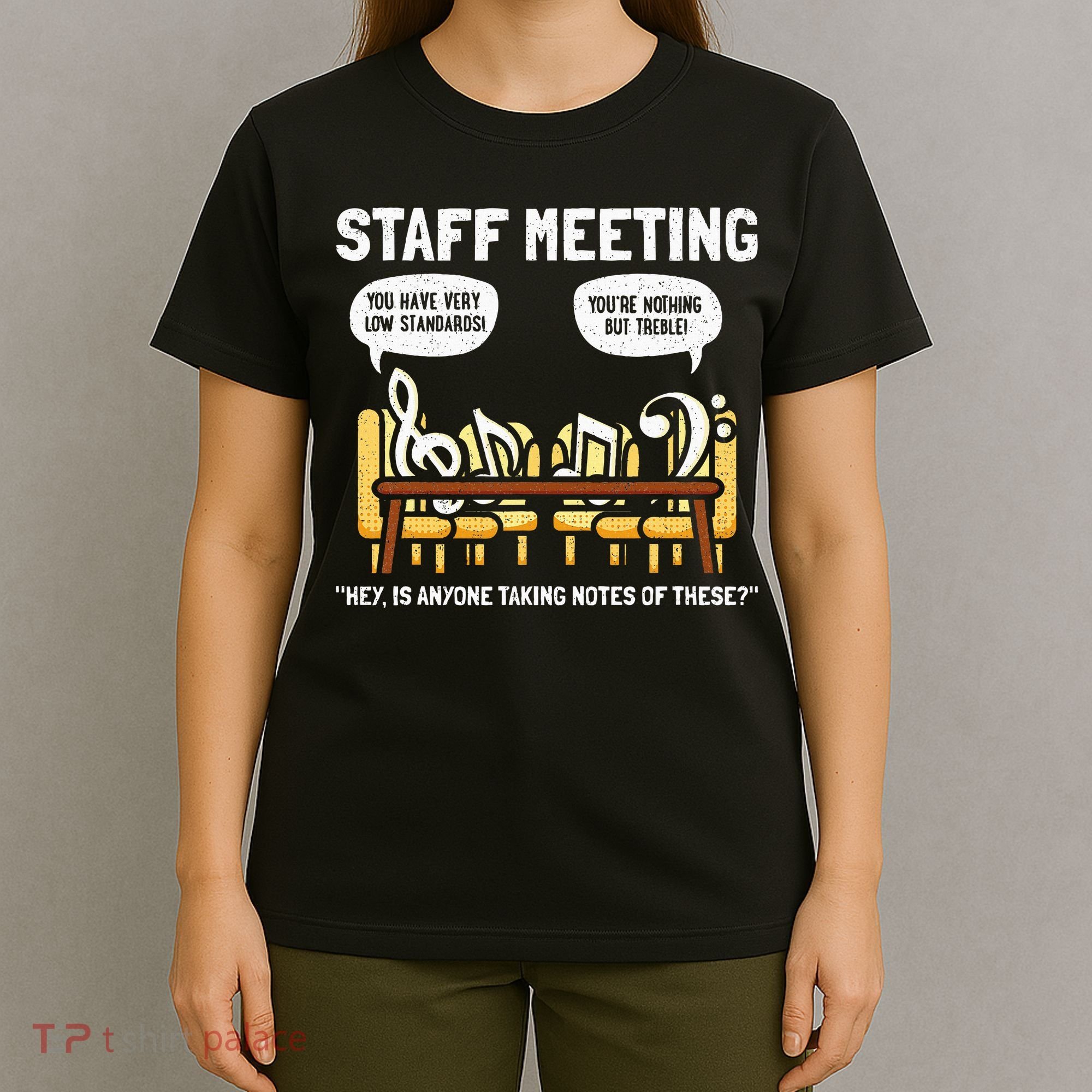 Music Theory Musician Music Teacher Funny Musical Notes T-Shirt