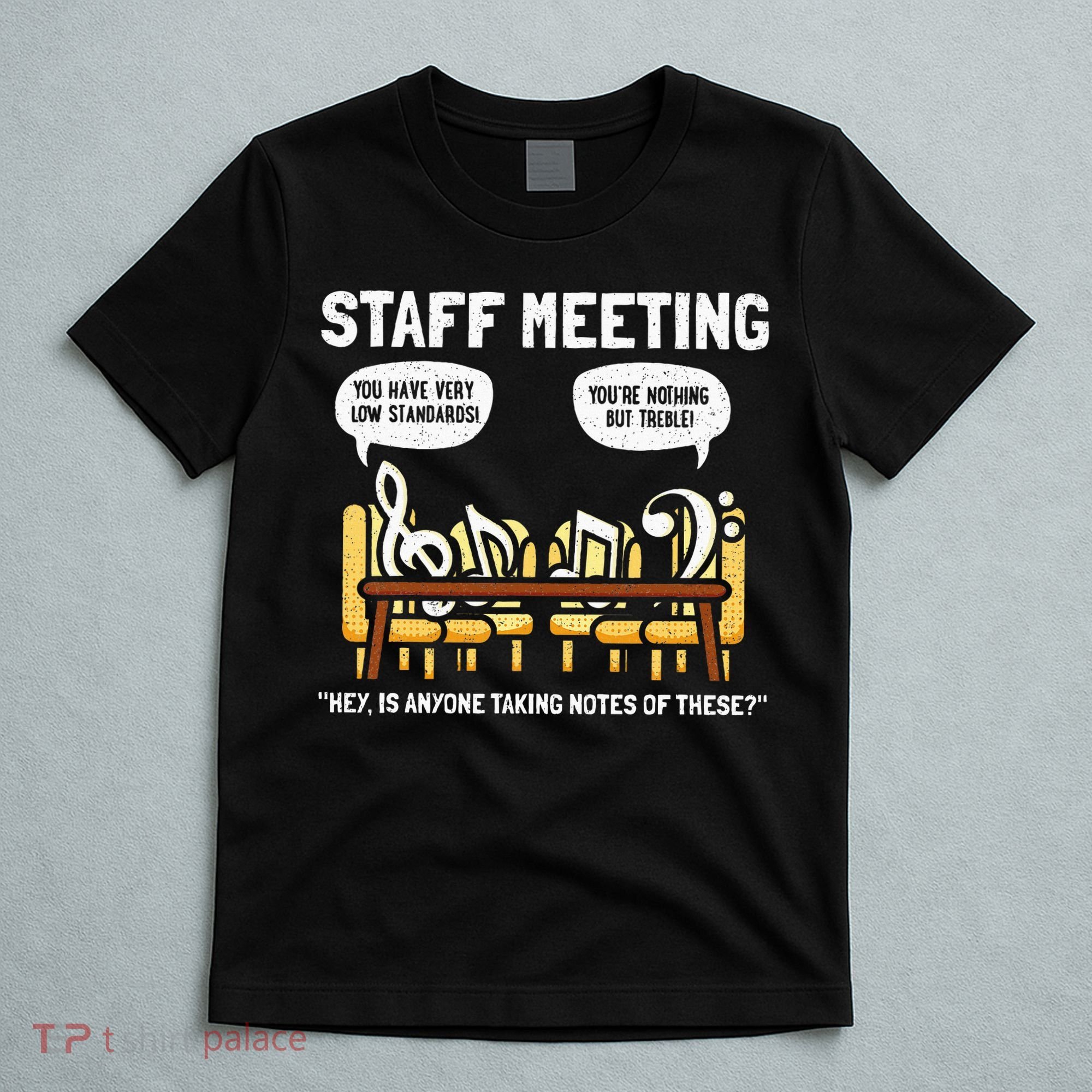 Music Theory Musician Music Teacher Funny Musical Notes T-Shirt