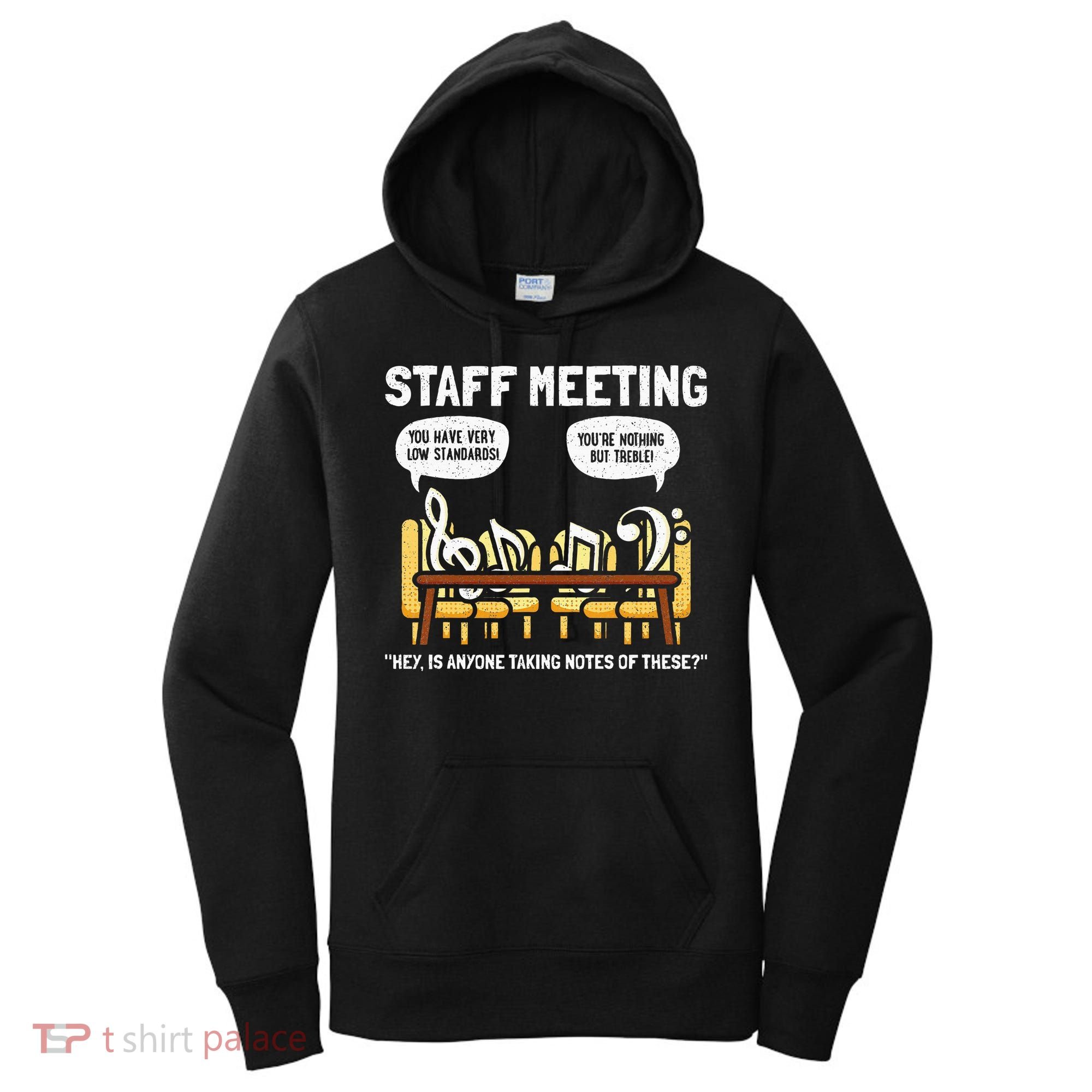 Music Theory Musician Music Teacher Funny Musical Notes Women's Hoodie