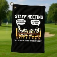 Music Theory Musician Music Teacher Funny Musical Notes Golf Towel thumb 1