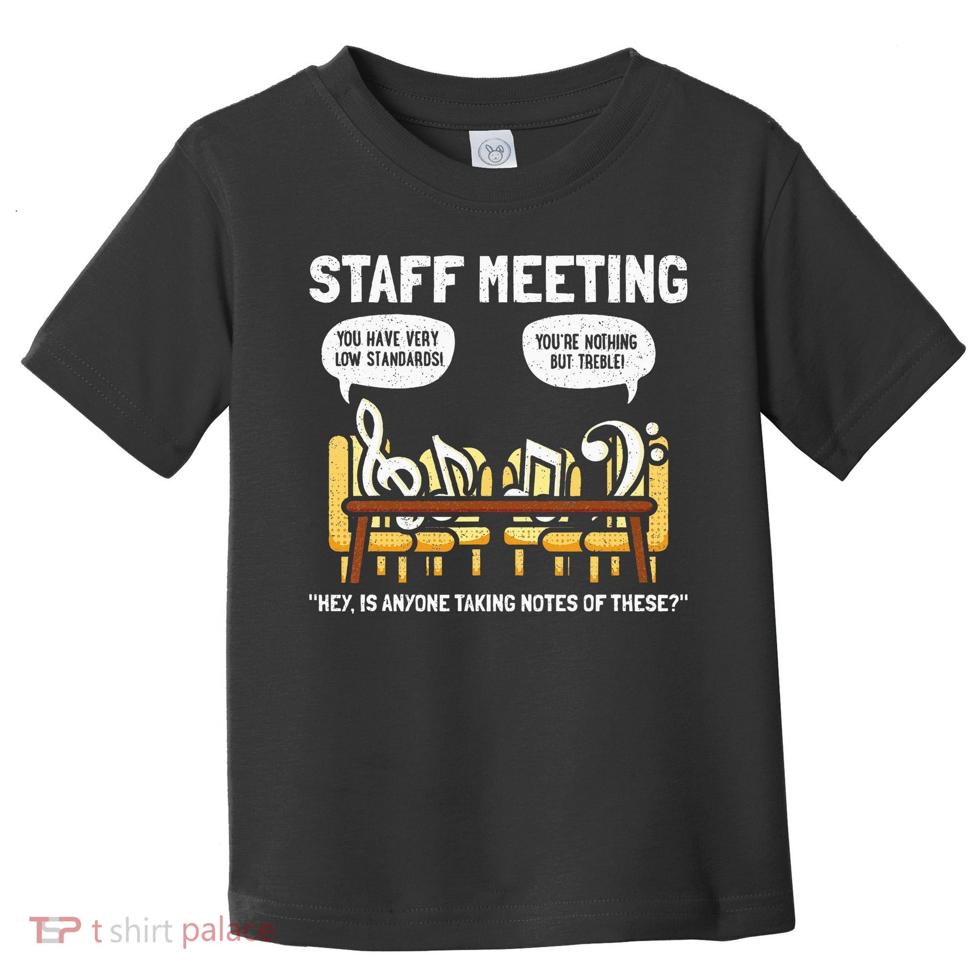 Music Theory Musician Music Teacher Funny Musical Notes Toddler T-Shirt