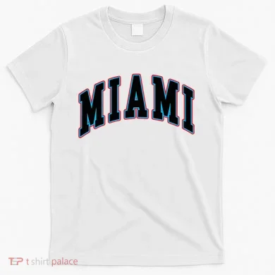 Miami Text T-Shirt