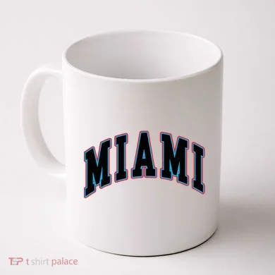 Miami Text Coffee Mug