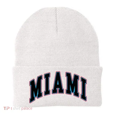 Miami Text Beanie