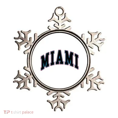 Miami Text Ornament