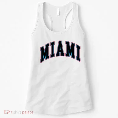 Miami Text Women's Tank Top