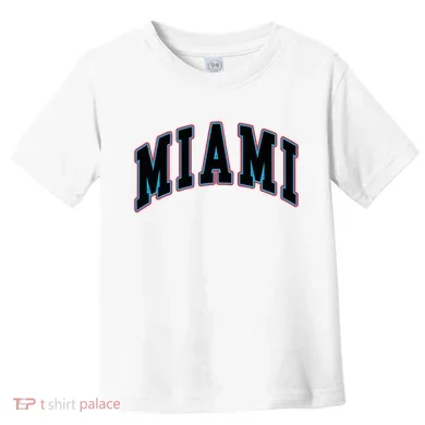 Miami Text Toddler T-Shirt