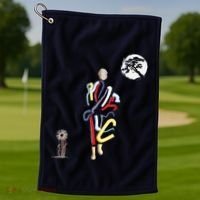 Monk Thich Minh Tue Golf Towel thumb 1