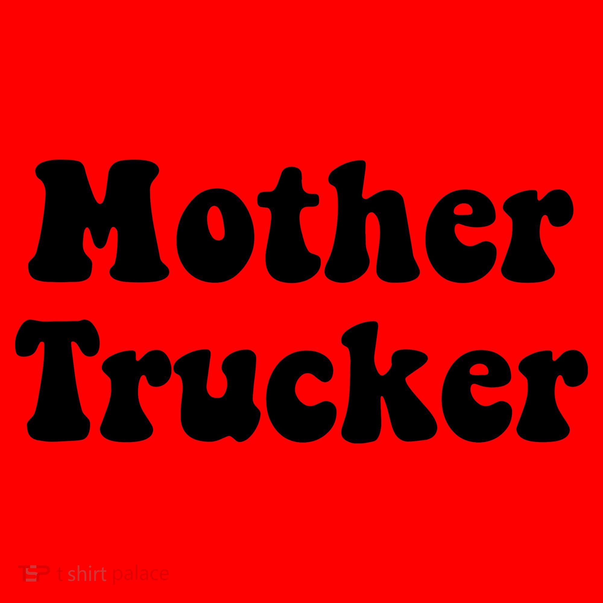 Mother Trucker Santa Hat