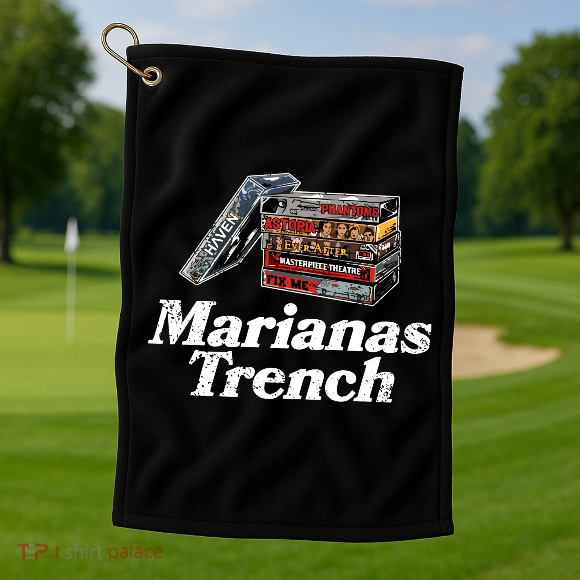 Marianas Trench Mt Eras Golf Towel