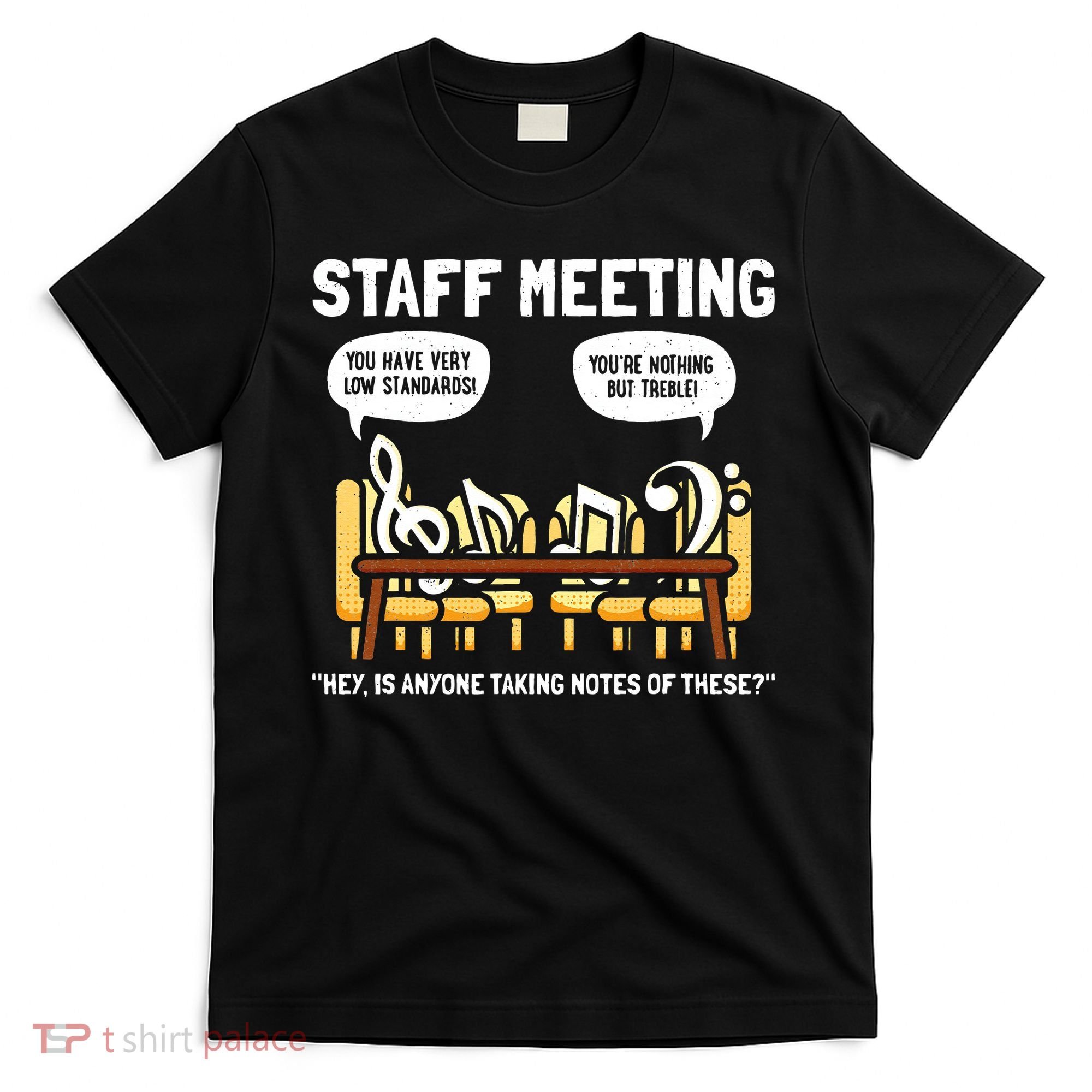 Music Theory Musician Music Teacher Funny Musical Notes T-Shirt