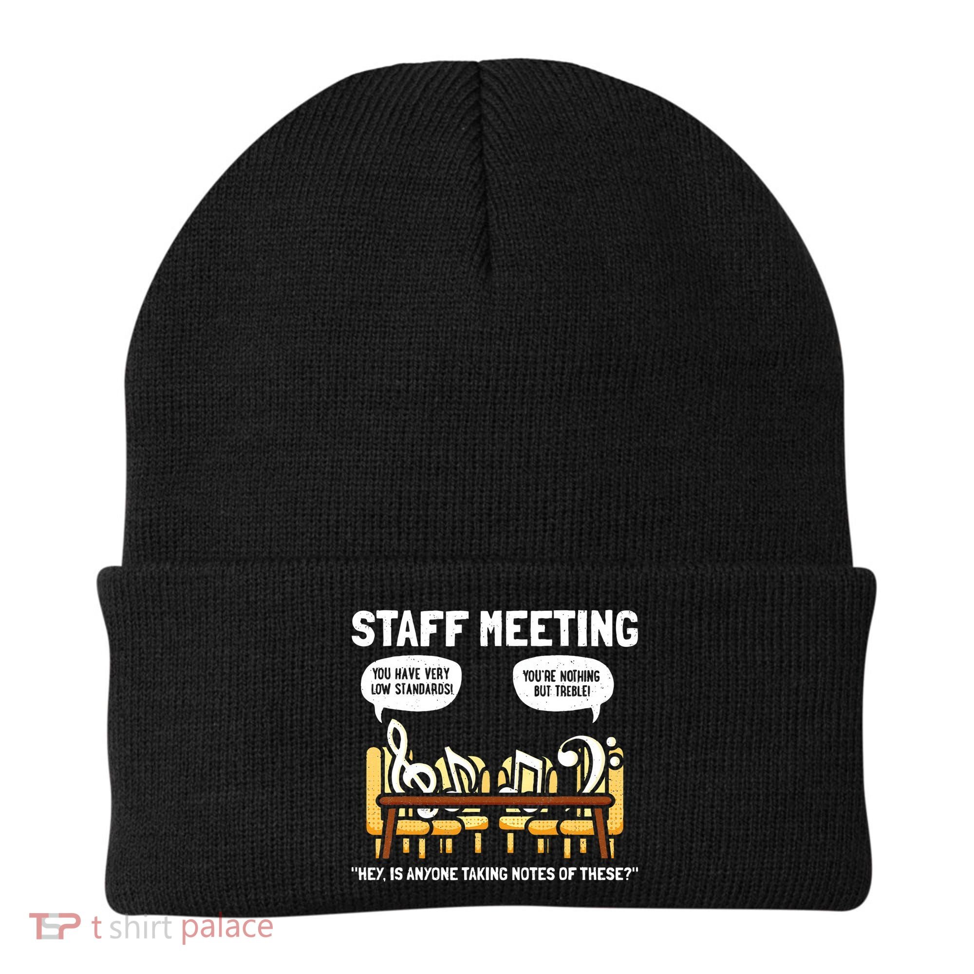 Music Theory Musician Music Teacher Funny Musical Notes Beanie