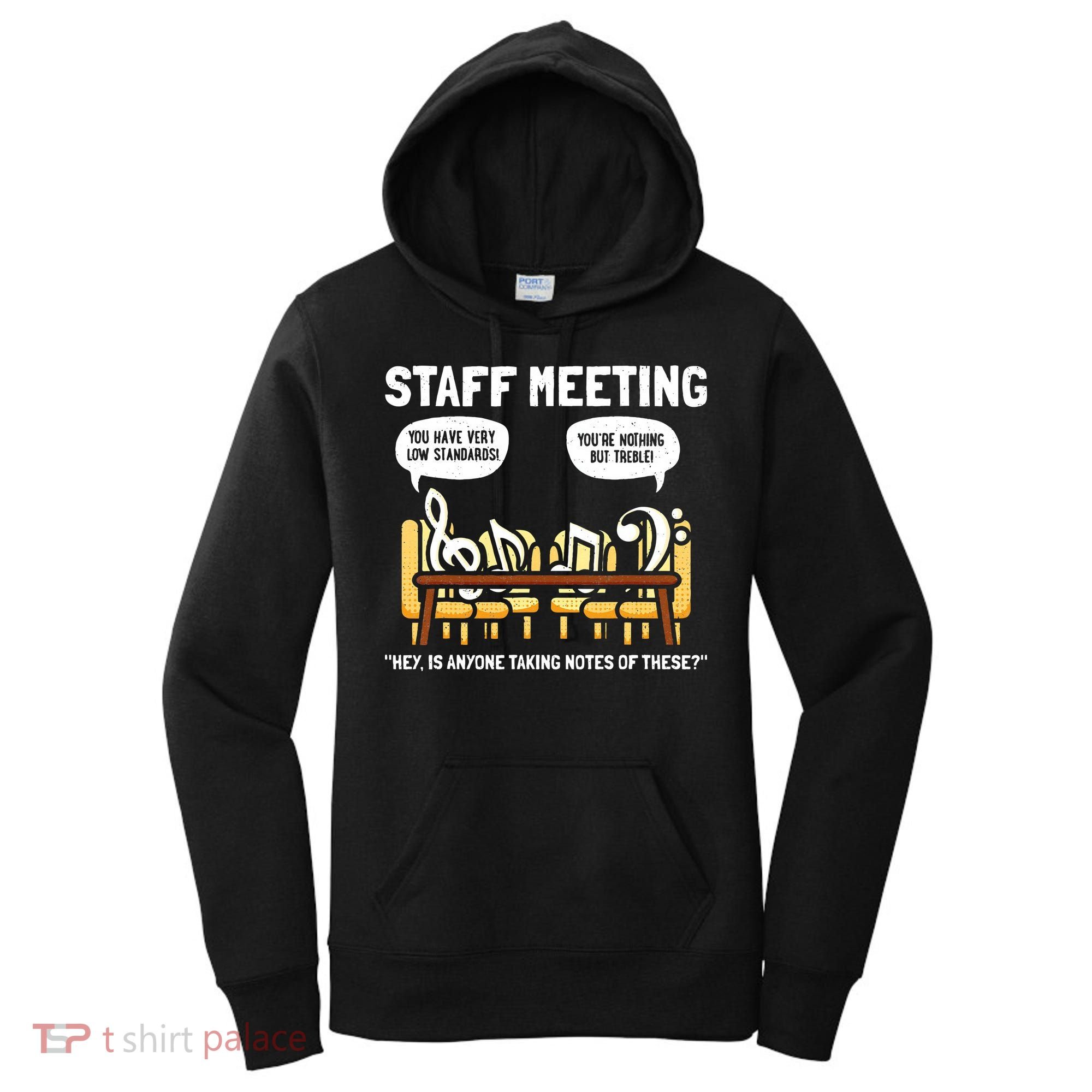 Music Theory Musician Music Teacher Funny Musical Notes Women's Hoodie
