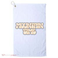 Mountain Time Golf Towel thumb 0