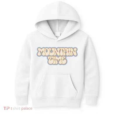 Mountain Time Kids Hoodie