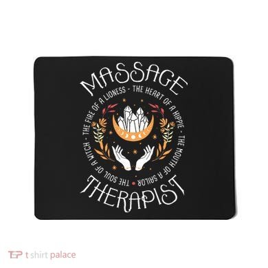 Massage Therapist Masseuse Massage Therapy Massotherapist Mousepad
