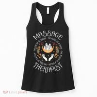 Massage Therapist Masseuse Massage Therapy Massotherapist Women's Tank Top thumb 0