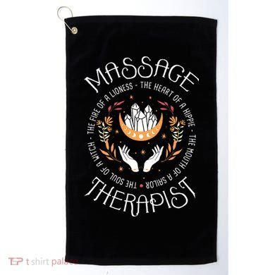 Massage Therapist Masseuse Massage Therapy Massotherapist Golf Towel