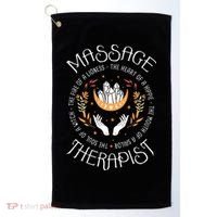 Massage Therapist Masseuse Massage Therapy Massotherapist Golf Towel thumb 0