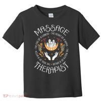 Massage Therapist Masseuse Massage Therapy Massotherapist Toddler T-Shirt thumb 0